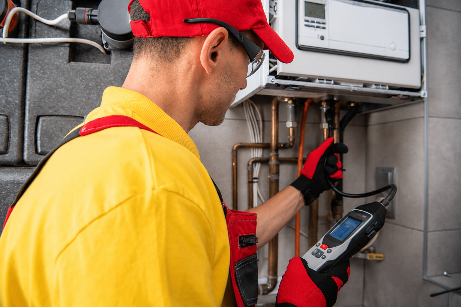 Plumbing repair work