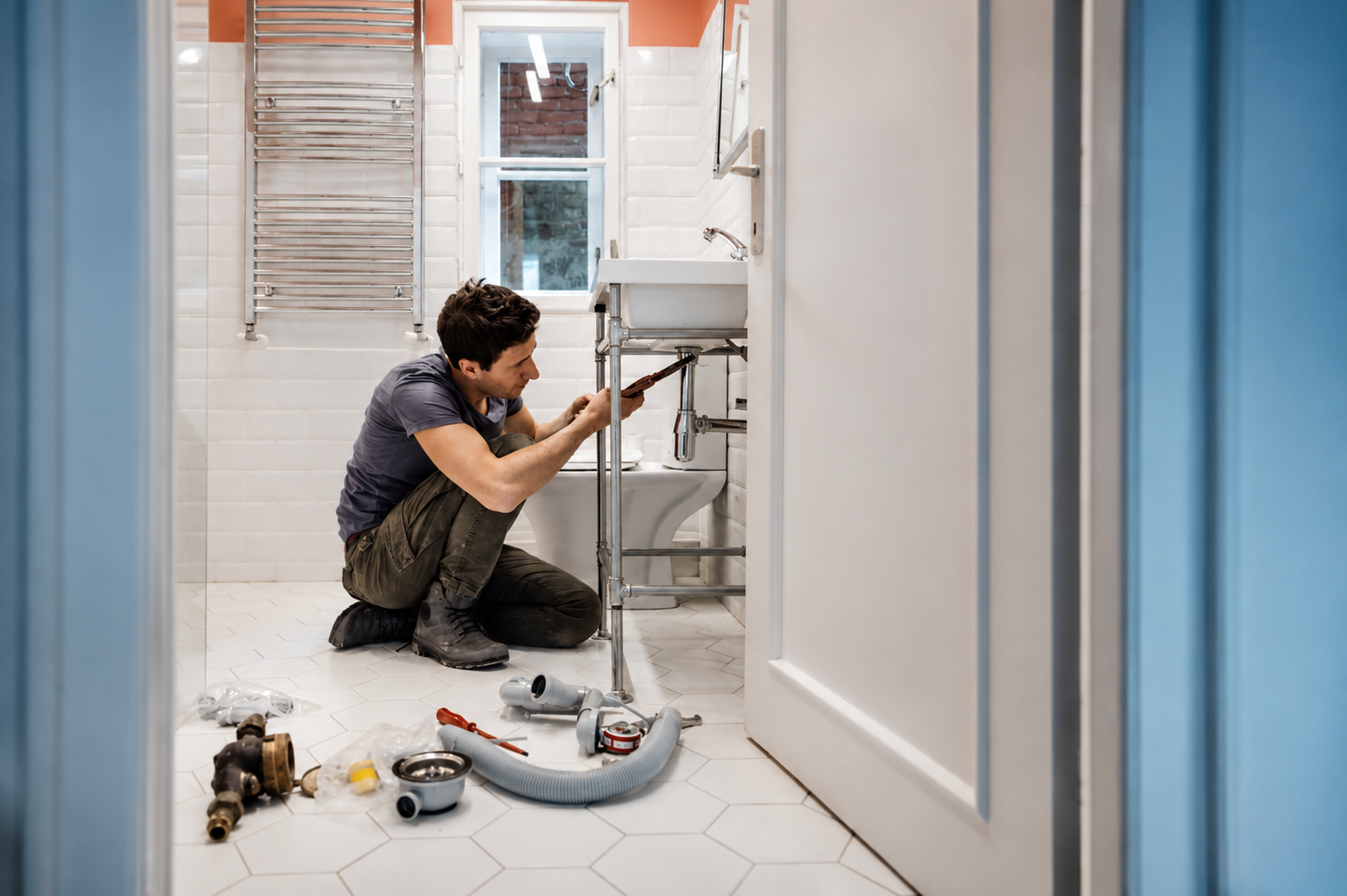 Pipe fitting installation